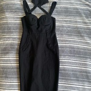 Fashion Nova Sexy Black Dress